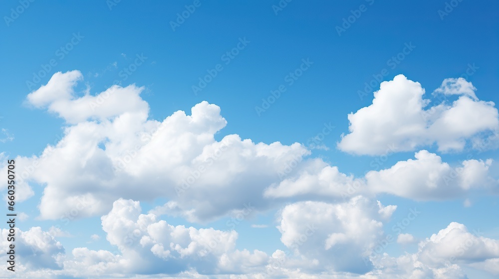 blue sky with cloud closeup . Generative AI blue sky with cloud closeup . Generative AI