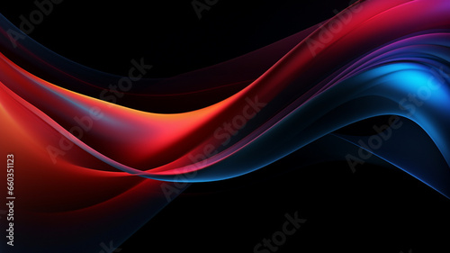 Abstract background organic shape. gradient color background. Background concept. Generative AI