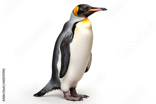 penguin isolated on white