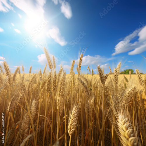 Nature s Abundant Harvest  A Wheat Field s Glory