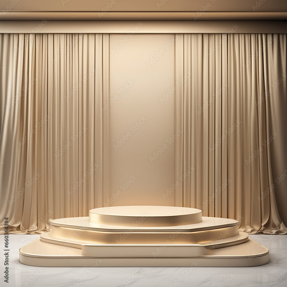 Luxury podium empty space can display product background Luxury podium empty space can display product background
