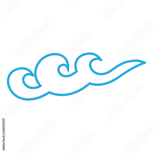 Water drops icon vector. Water illustration sign. Spray symbol. Ocean logo. Sea mark.