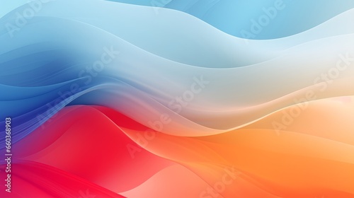 Abstract wave wallpaper with multicolor