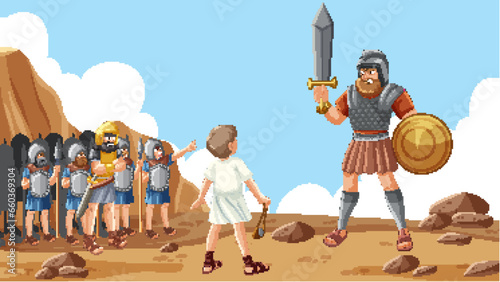 David and Goliath: The Epic Battle