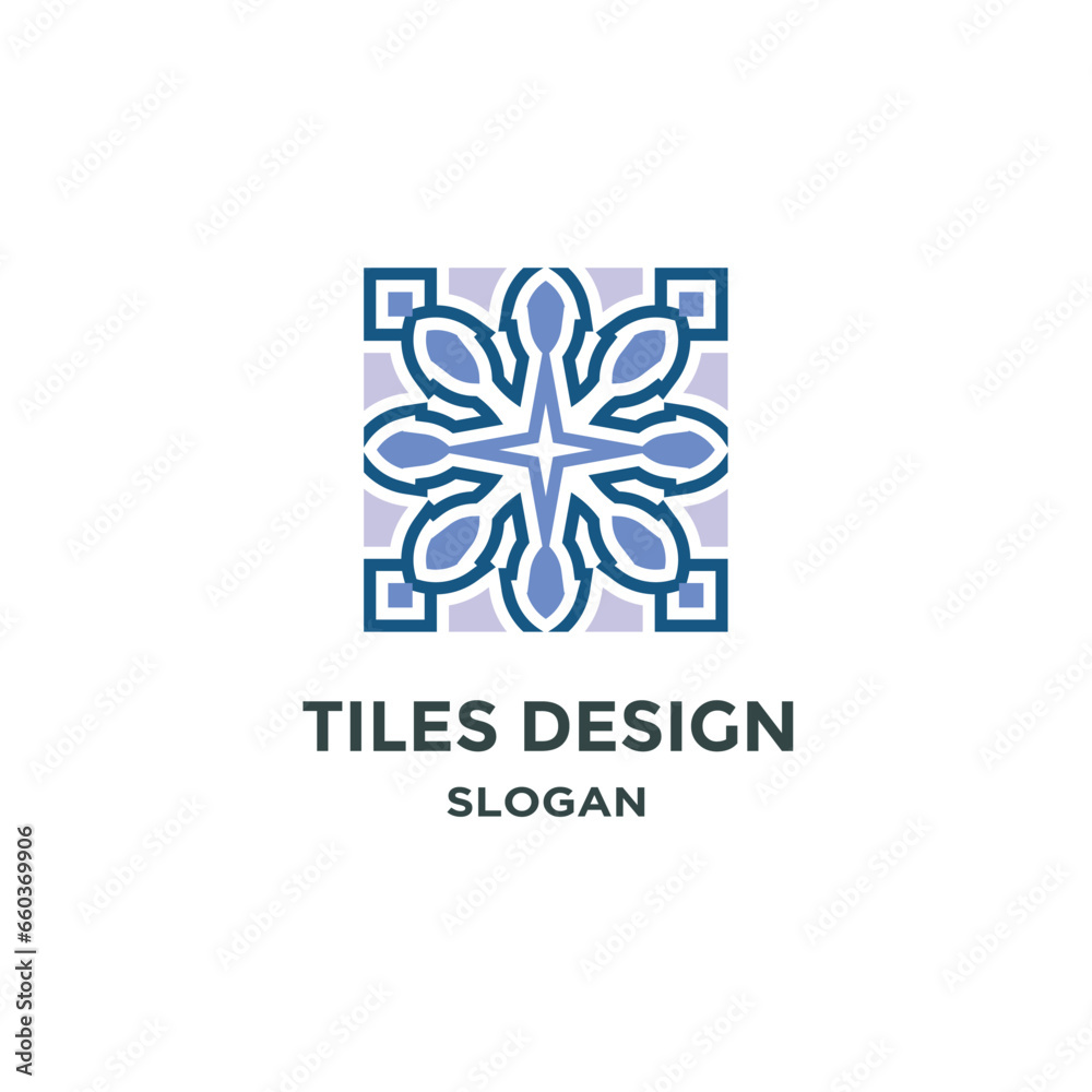 Obraz premium Original Modern Tiles Ceramic Ornament Decor