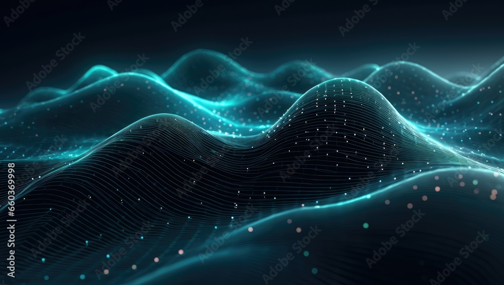 Landscapes Meet Futuristic Chromatic Waves in an Abstract Background Bursting with Vibrant Neon Landscapes Meet Futuristic Chromatic Waves in an Abstract Background Bursting with Vibrant Neon