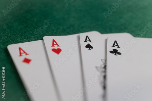 Gute Karten beim Poker