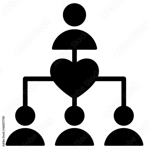 Non Profit Organization Glyph Icon