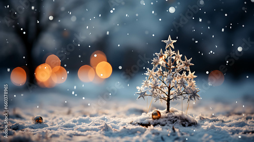 Landscapes with Christmas atmosphere © Alexander
