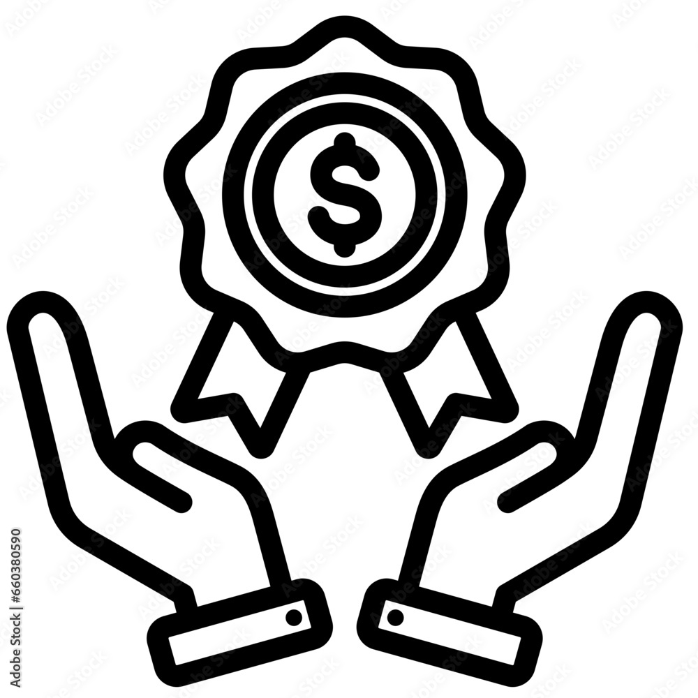 Benefits Outline Icon Benefits Outline Icon