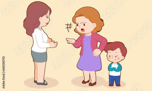 enthusiastic parents