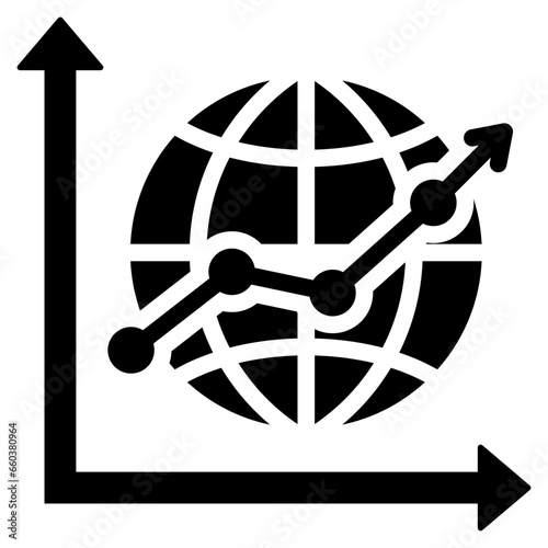 Gdp Glyph Icon