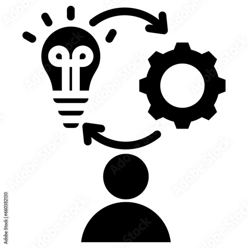 Initiative Glyph Icon