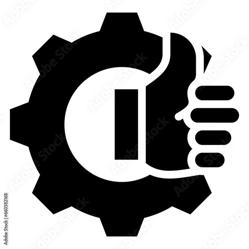 Reliability Glyph Icon