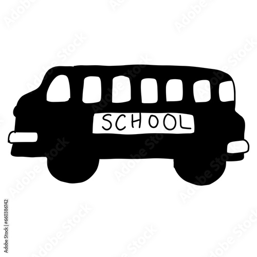 school equipment silhouette icon svg, back to school vector
