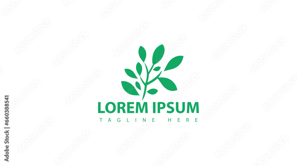 Green leaf logo nature element vector icon. Green leaf logo nature element vector icon.