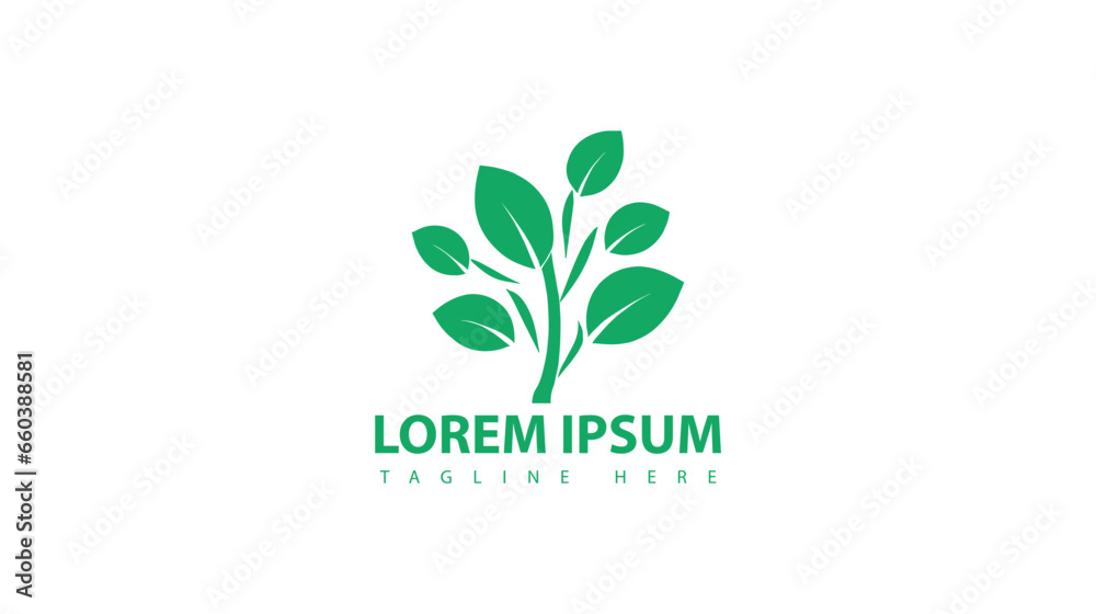 Green leaf logo nature element vector icon. Green leaf logo nature element vector icon.