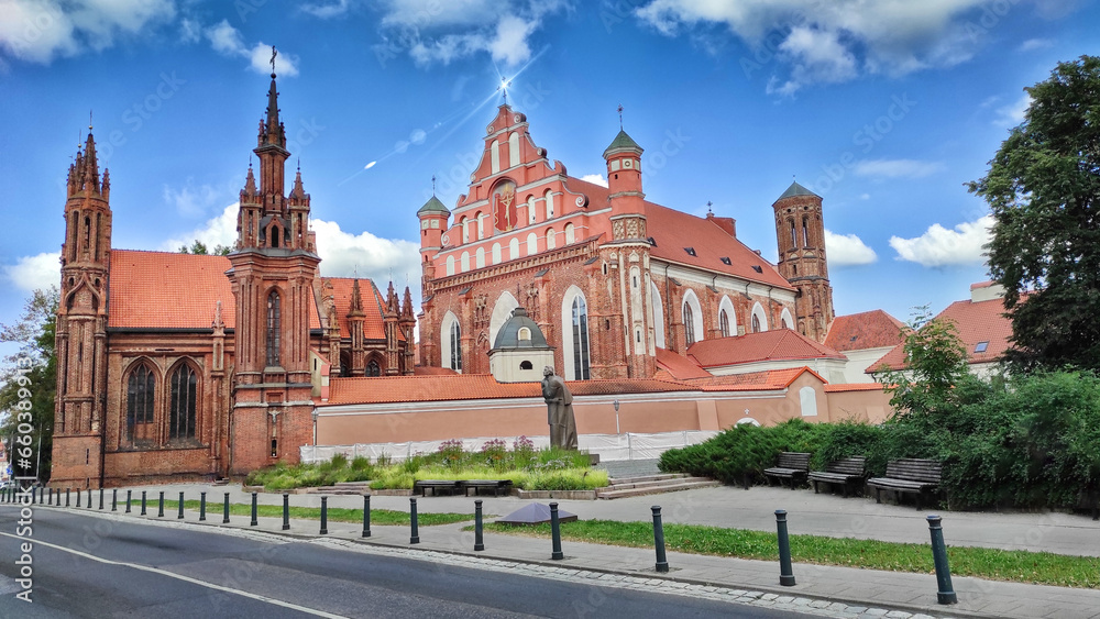 Fototapeta premium Cathedral in Vilnius