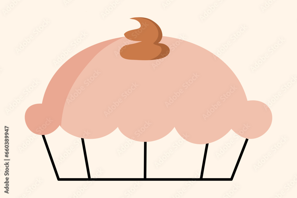 Vector pies illustration thanksgiving and holiday pumpkin pie. Various happy thanksgiving day traditional pumpkin pie, cupcake and muffin Vector pies illustration thanksgiving and holiday pumpkin pie. Various happy thanksgiving day traditional pumpkin pie, cupcake and muffin