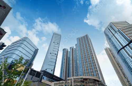 skyscrapers in a finance district © gui yong nian