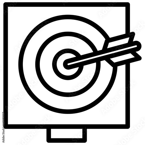 Target Outline Icon