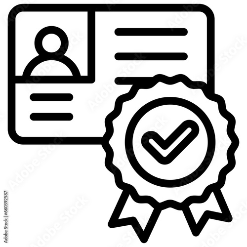 Qualification Outline Icon