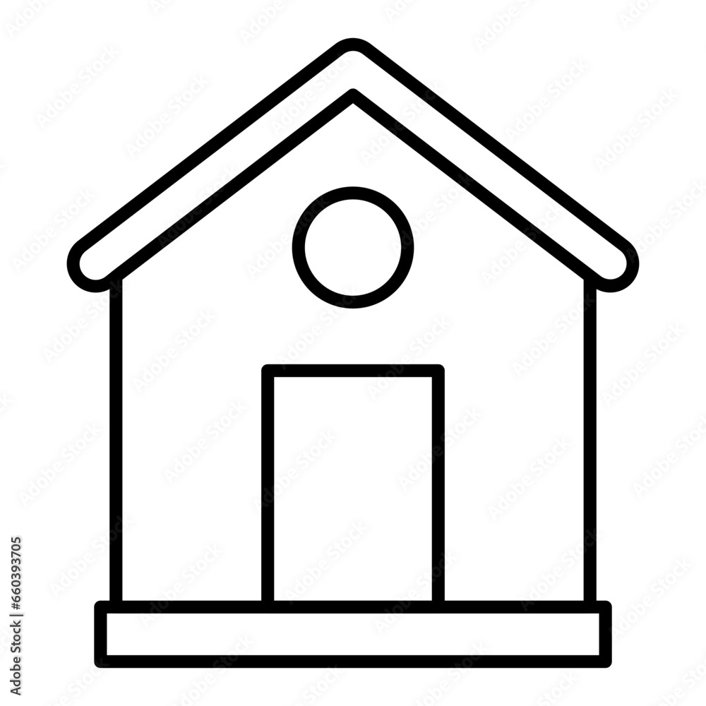 House Outline Icon House Outline Icon