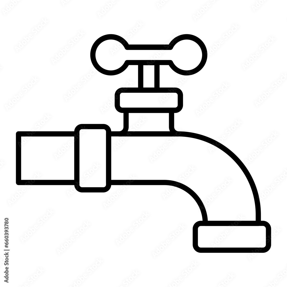 Tap Outline Icon
