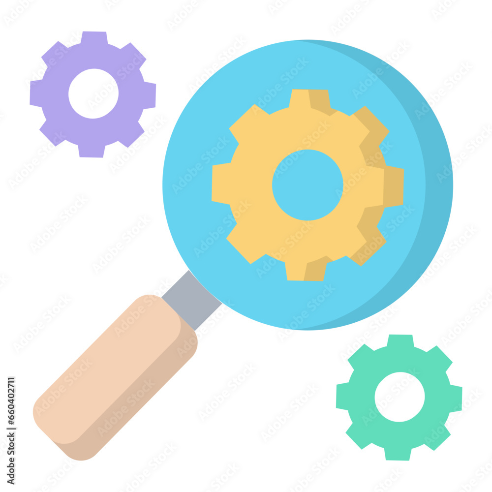 Inspection Flat Icon Inspection Flat Icon