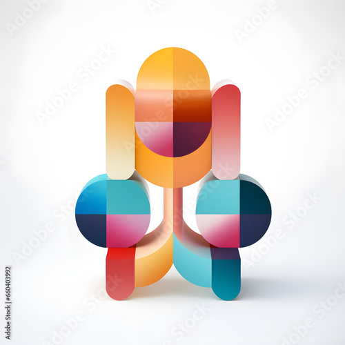 abstract background with circles