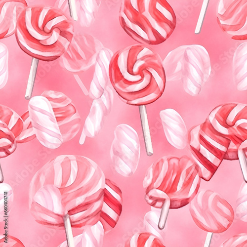 candy canes seamless pattern, candy canes, seamless pattern