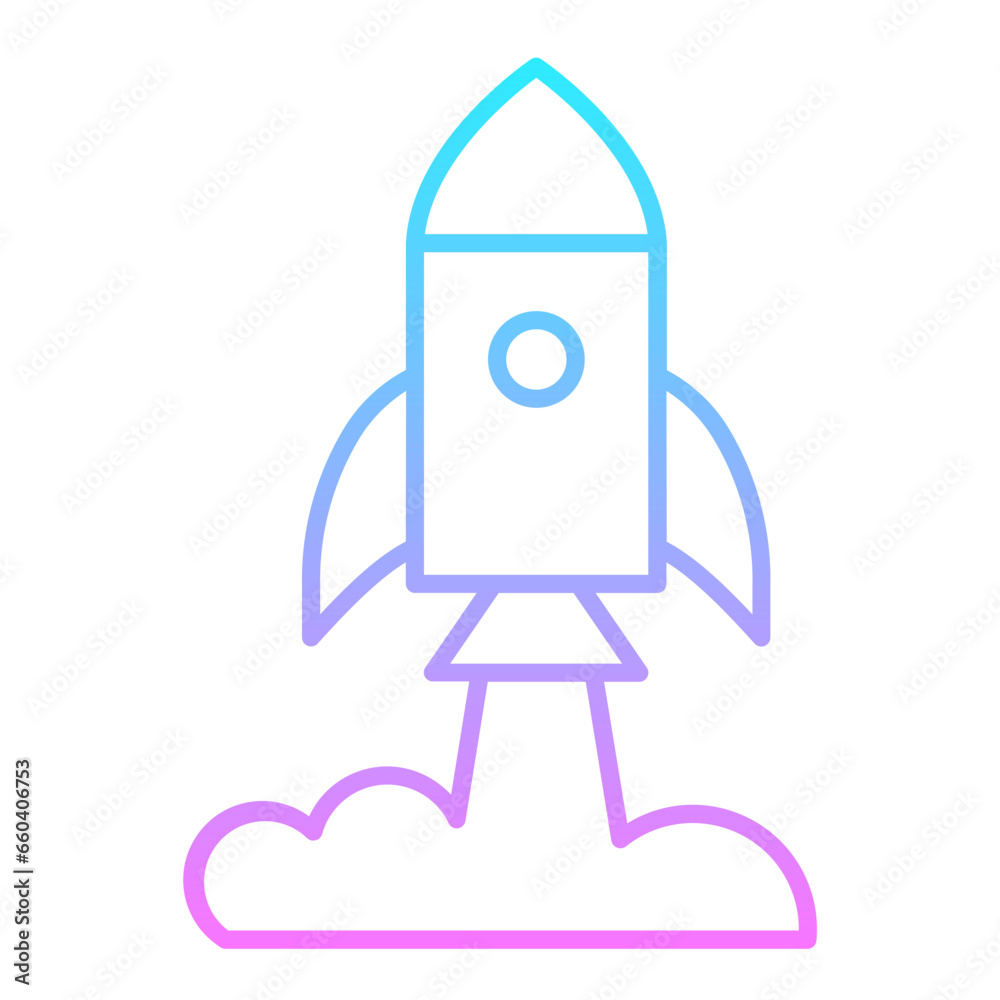 Aerospace Eng Gradient Icon Aerospace Eng Gradient Icon