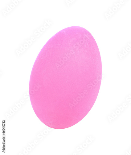Single pink egg (preserved eggs) isolated transparent png