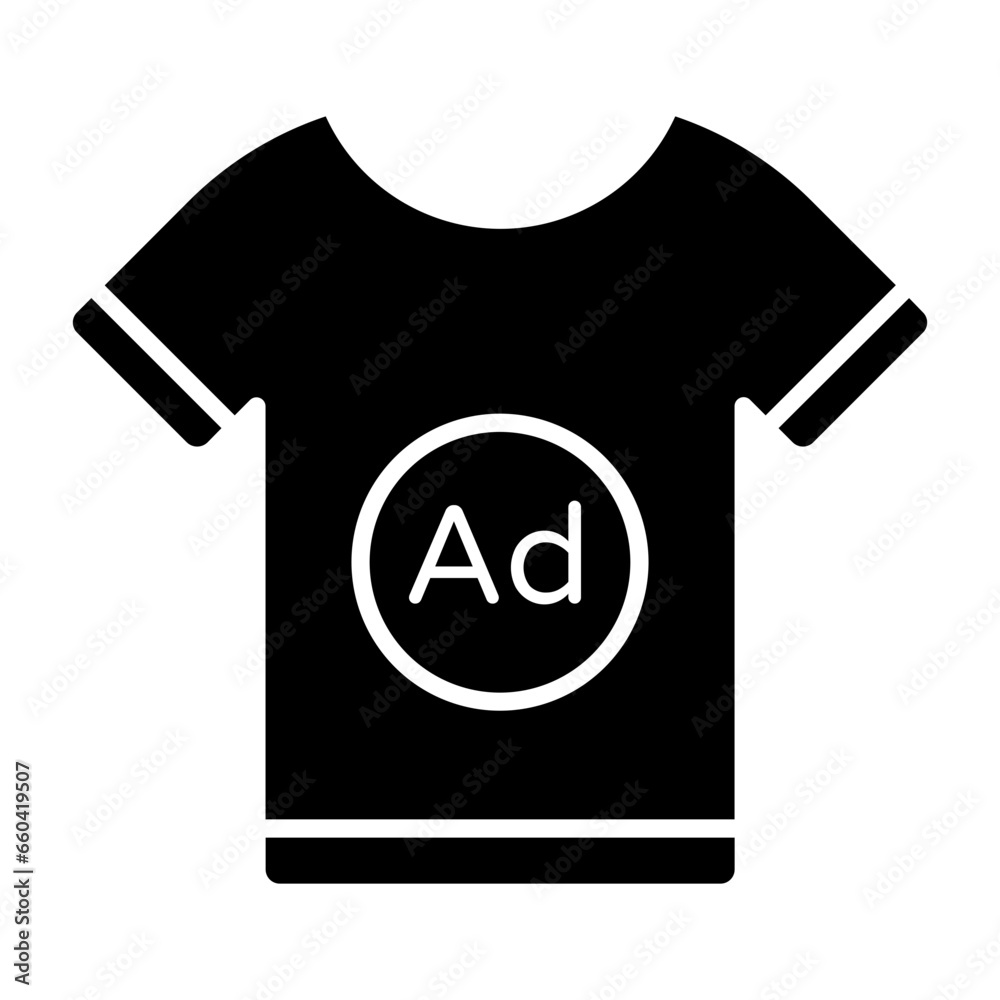 Advertising Glyph Icon Advertising Glyph Icon