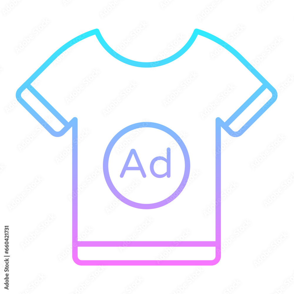 Advertising Gradient Icon