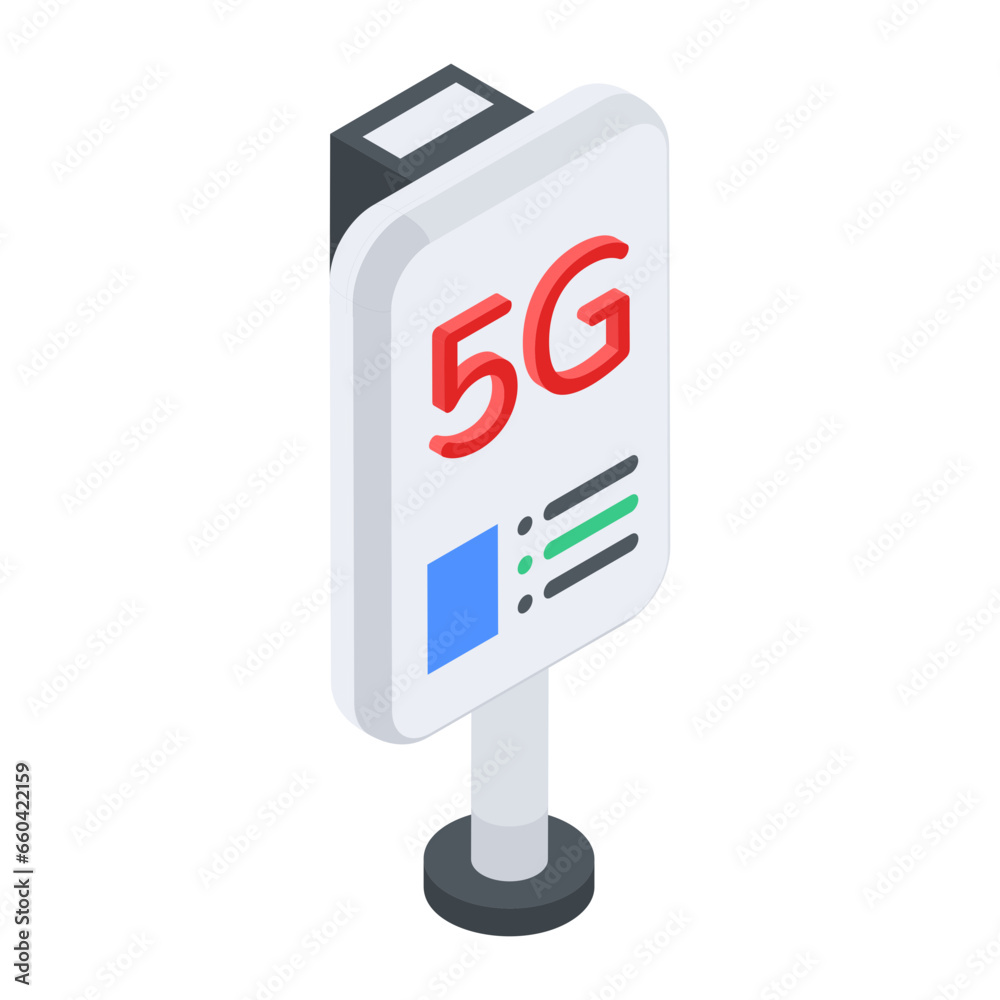 An isometric icon of security camera An isometric icon of security camera