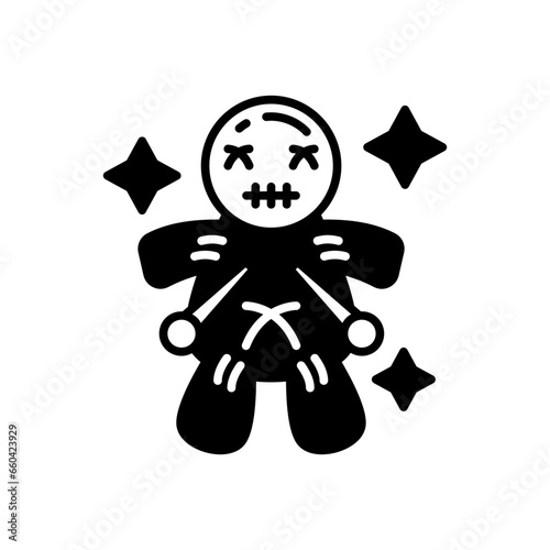 Voodoo icon in vector. Illustration