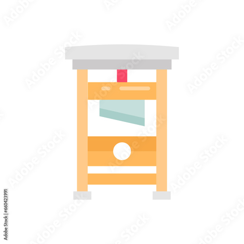 Guillotine icon in vector. Illustration