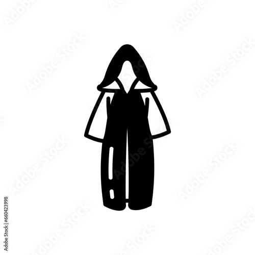 Cloak icon in vector. Illustration