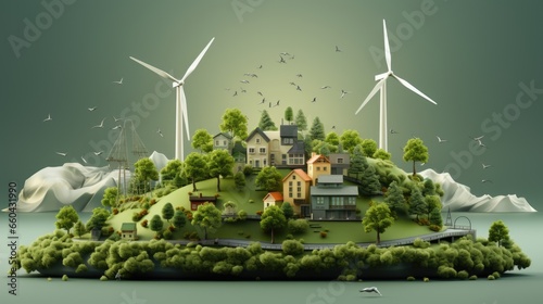 Harmonious World:Harmonious World: Concept of Green and Clean Energy Concept of Green and Clean Energy