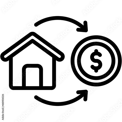 Asset Liquidation Icon