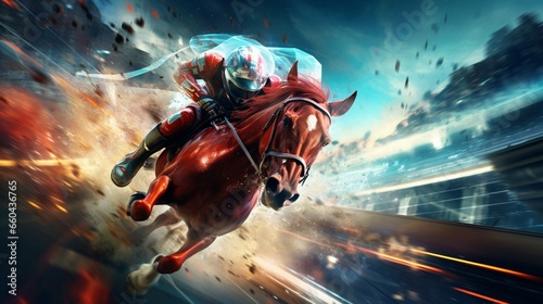 Experience the thrill of pixel-perfect horse racing in a futuristic world of unparalleled excitement. 