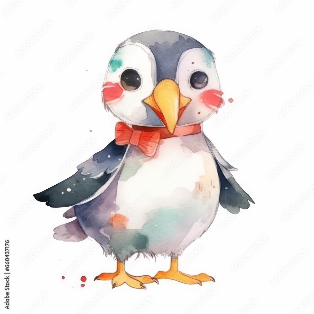Fototapeta premium illustration of a bird