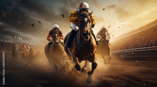 Immerse yourself in the world of virtual horse racing where the pursuit of victory knows no bounds. 