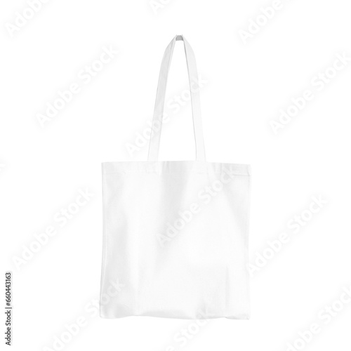 Blank tote bag mockup for presentation design, prints, patterns. White canvas tote bag