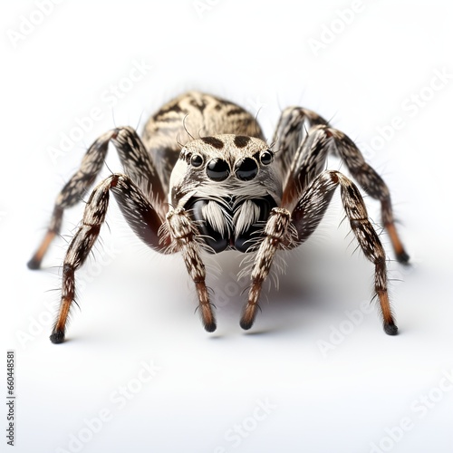 spider isolated on white background