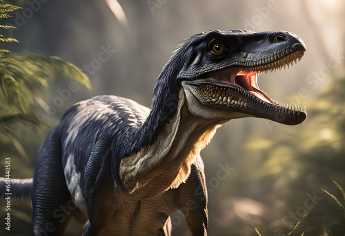 Velociraptor dinosaur 3d