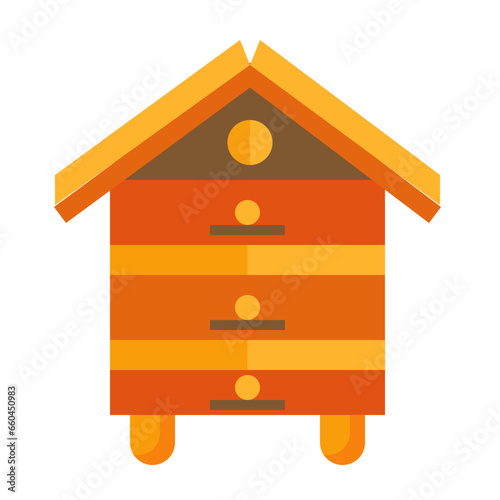 bee hive icon 