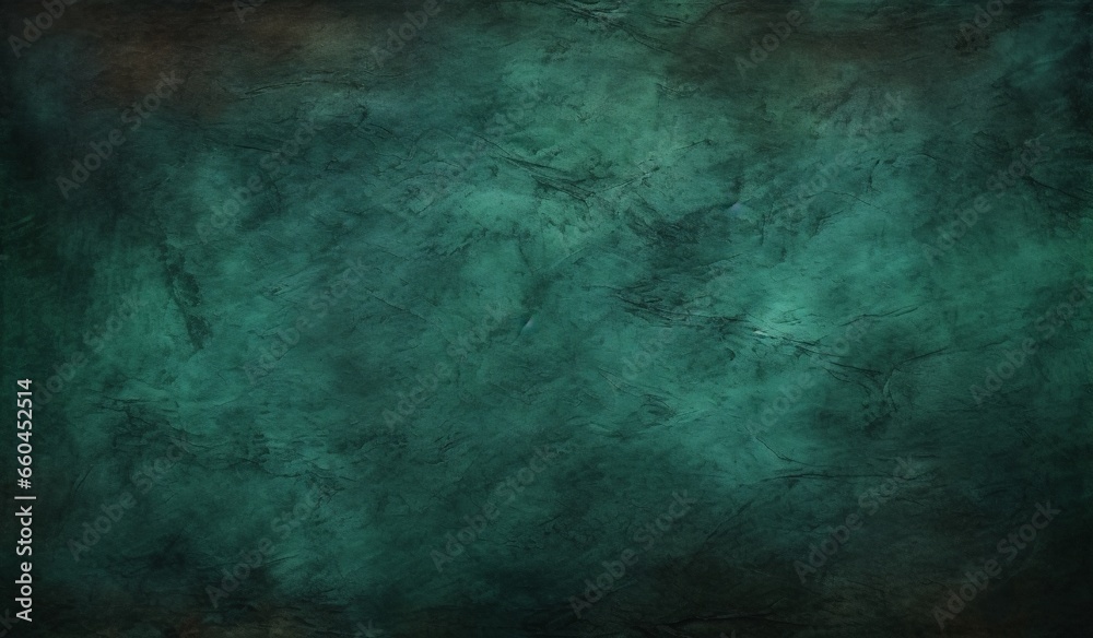 Black Chalkboard Background with Gloomy Green Texture