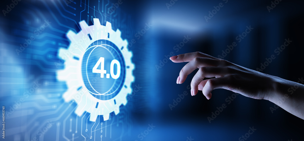 Smart industry 4.0, Manufacturing Automation Internet of Things. Business and technology concept on virtual screen. Smart industry 4.0, Manufacturing Automation Internet of Things. Business and technology concept on virtual screen.